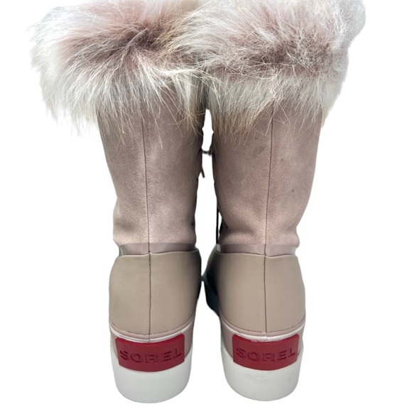 SOREL Joan of Arctic Next Faux Fur Waterproof Boot size 10 - Picture 12 of 13